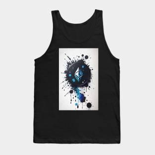 Ink Style Ethereum Tank Top